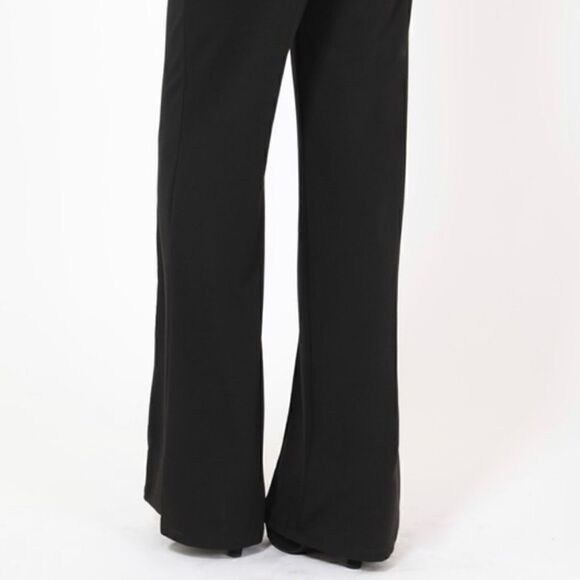 Black Dress Pants with Belt - Picture 6 of 14